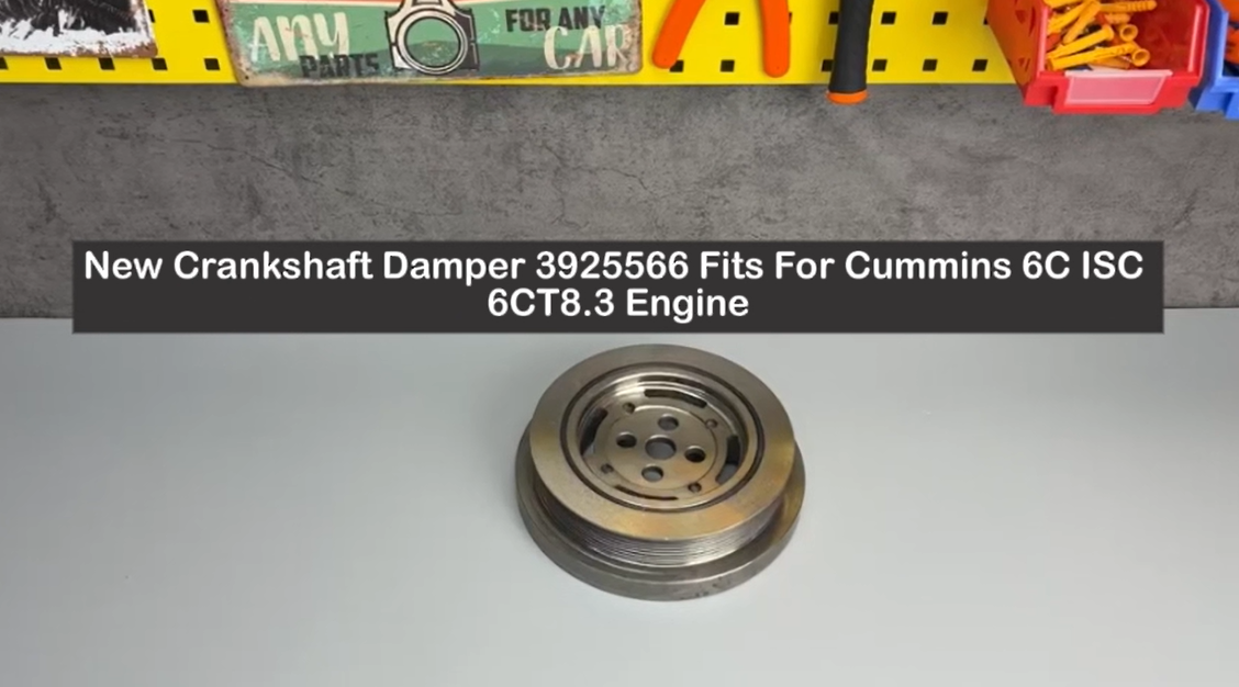 New Crankshaft Damper 3925566 Fits For Cummins 6C ISC 6CT8.3 Engine
