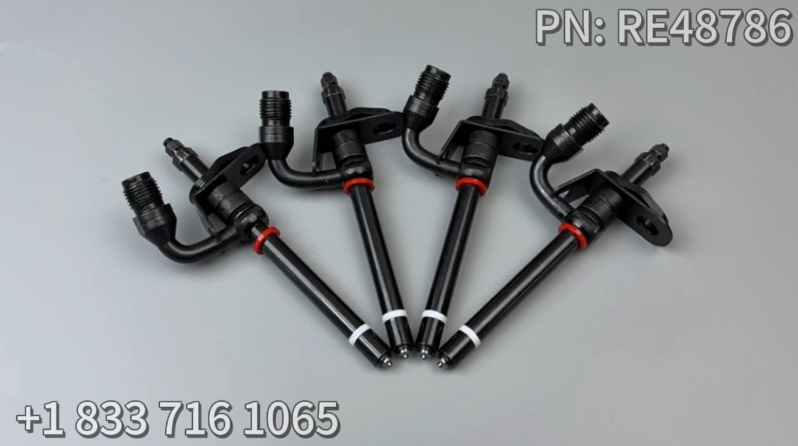 4PCS Fuel Injector SE500826 RE48786 RE44508 29279 for Stanadyne Fits for John Deere Tractor