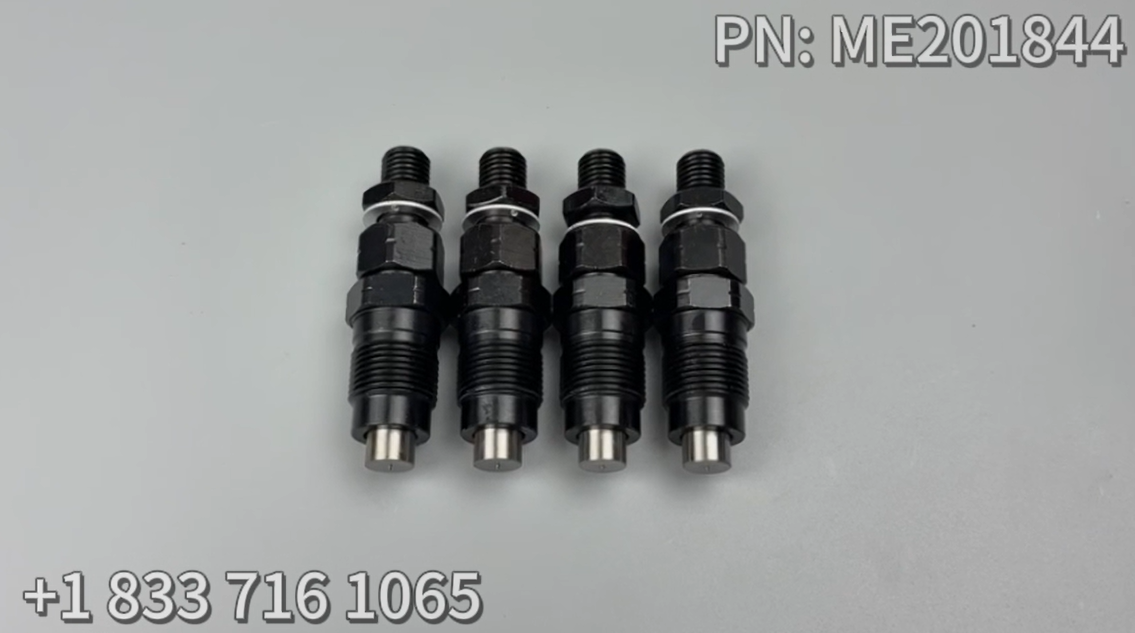 4 PCS Fuel Injector ME201844 for Mitsubishi Engine 4M40 4M40T1 4M40T Pajero Montero Delica L200