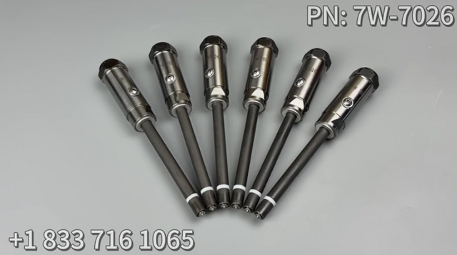 6 PCS Fuel Injector 7W-7026 7W7026 0R-3423 0R3423 Fits for Caterpillar CAT Engine 3406B 3412 Tractor D9R D9 GC