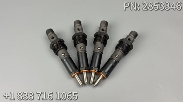 4 PCS Fuel Injector 2853346 0432133771 For New Holland C190 For Case Engine P70 Bosch