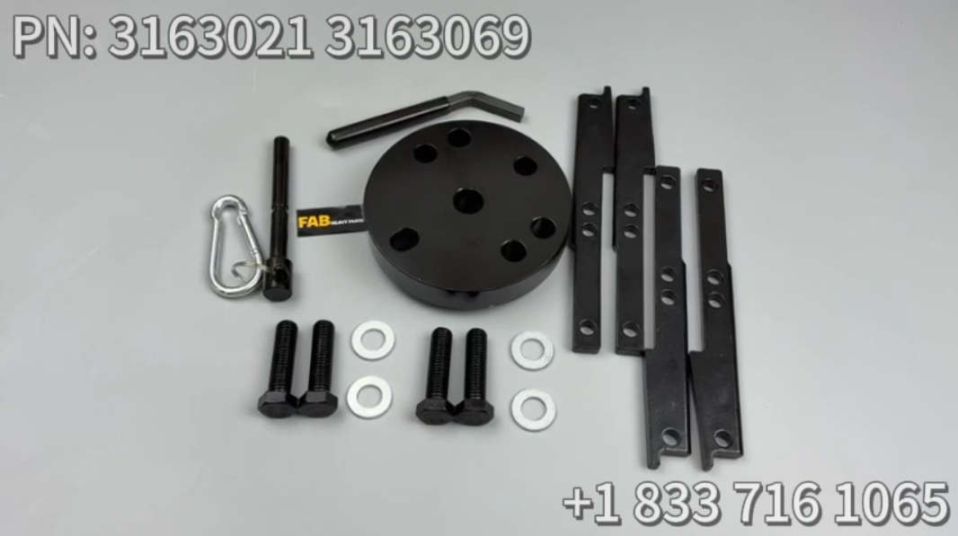 Timing Injector Cam Gear Puller Tool Kit 3163021 3163069 Fits For Cummins ISX