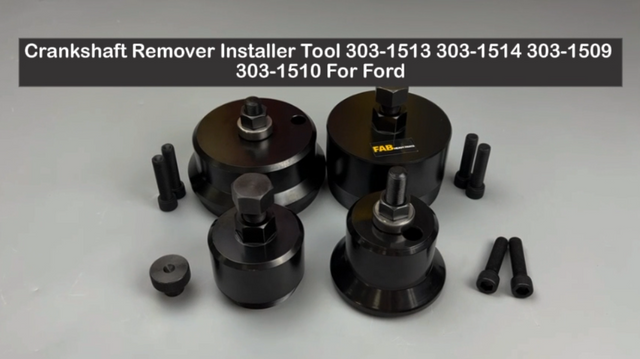 Crankshaft Remover Installer Tool 303-1513 303-1514 303-1509 303-1510 For Ford 6.7L Powerstroke Diesel Super Duty F-250 F350 F-450 F-550 F-650 F-750 2011-2022