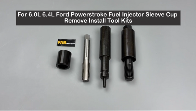 For 6.0L 6.4L Ford Powerstroke Fuel Injector Sleeve Cup Remove Install Tool Kits