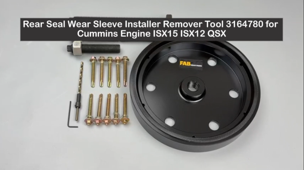 Rear Seal Wear Sleeve Installer Remover Tool 3164780 for Cummins Engine ISX15 ISX12 QSX