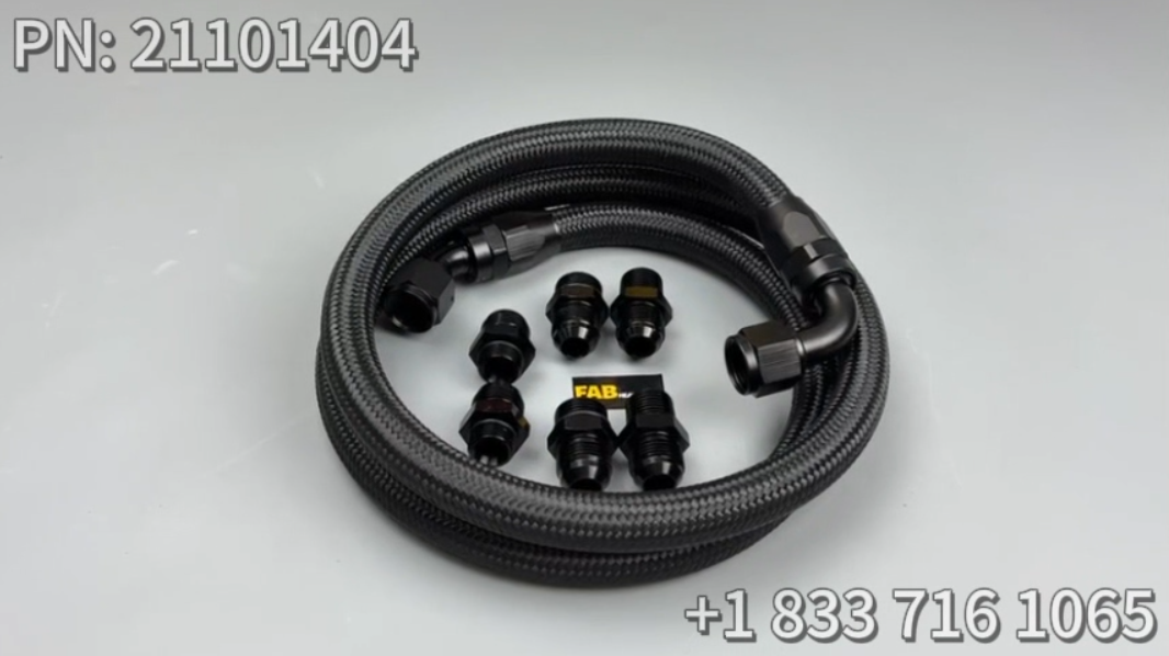 Transmission Cooler Lines Kit 21101404 Fits for Duramax LB7 LLY 6.6L Chevrolet GMC