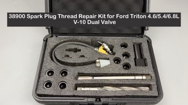 38900 Spark Plug Thread Repair Kit for Ford Triton 4.6/5.4/6.8L V-10 Dual Valve