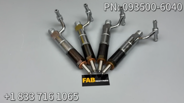 4 PCS Fuel Injector 093500-6040 ME012583 Fits for Mitsubishi Engine 4D33