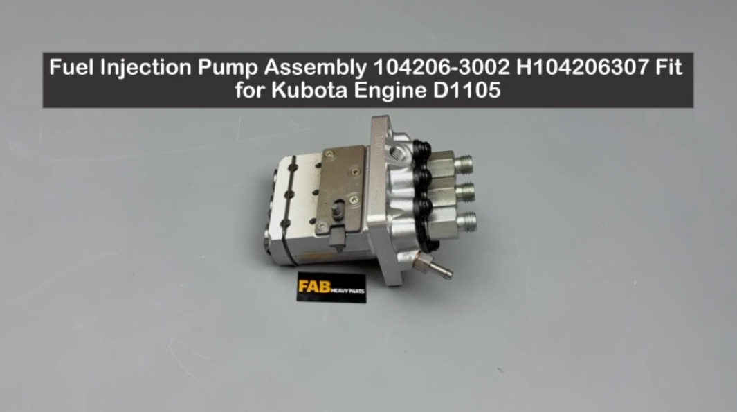 Fuel Injection Pump Assembly 104206-3002 H104206307 Fit for Kubota Engine D1105