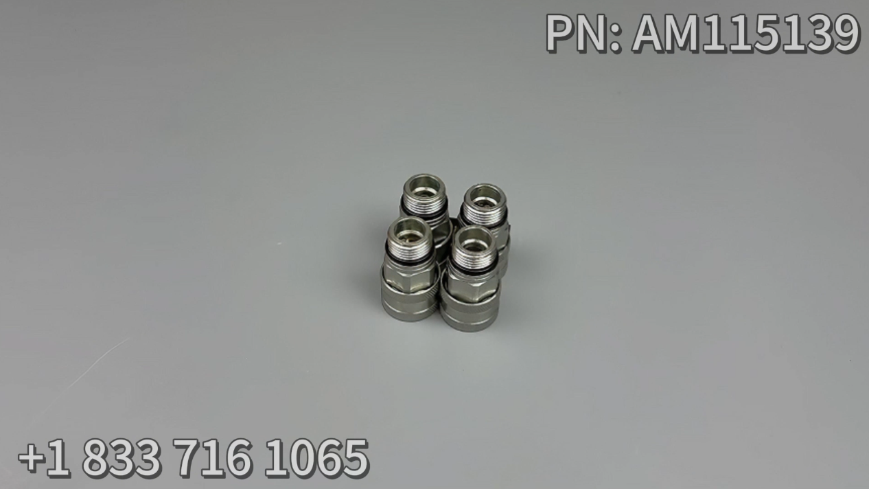 4X Hydraulic Couplers AM115139 Fits for John Deere 425 445 455 X700 X710 X720 X724