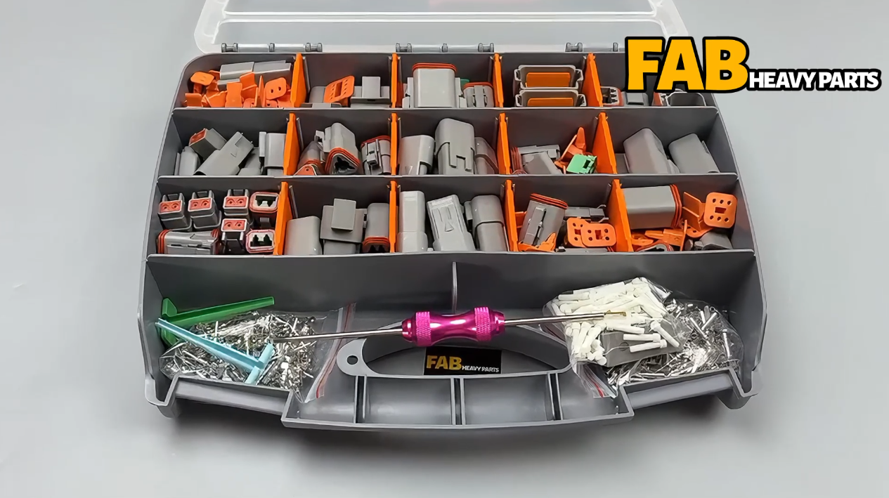 800 Piece Deutsch DT Connector Kit With SN-48B Crimp Plier Tool