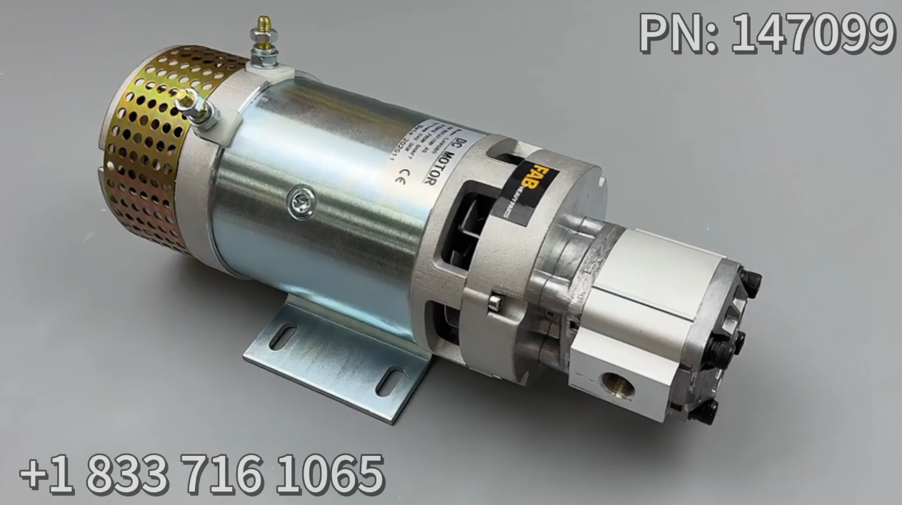 Hydraulic Lift Pump & Motor 147099 Replaces Skyjack Scissor Lift SJIII3220 SJIII3226 SJIII4626 SJIII4632