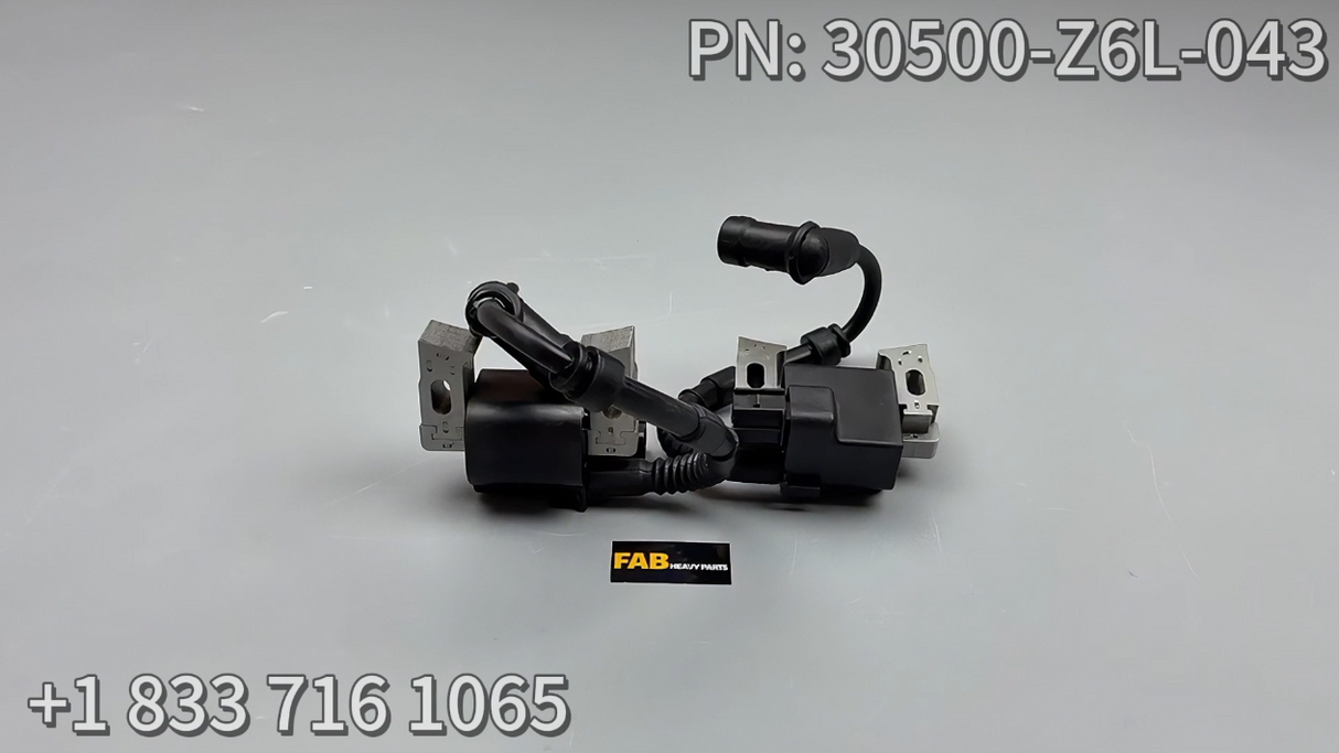 2X Ignition Coil 30500-Z6L-043 Fits For Honda GX630 GX660 GX690 GXV630 GXV660 GXV690