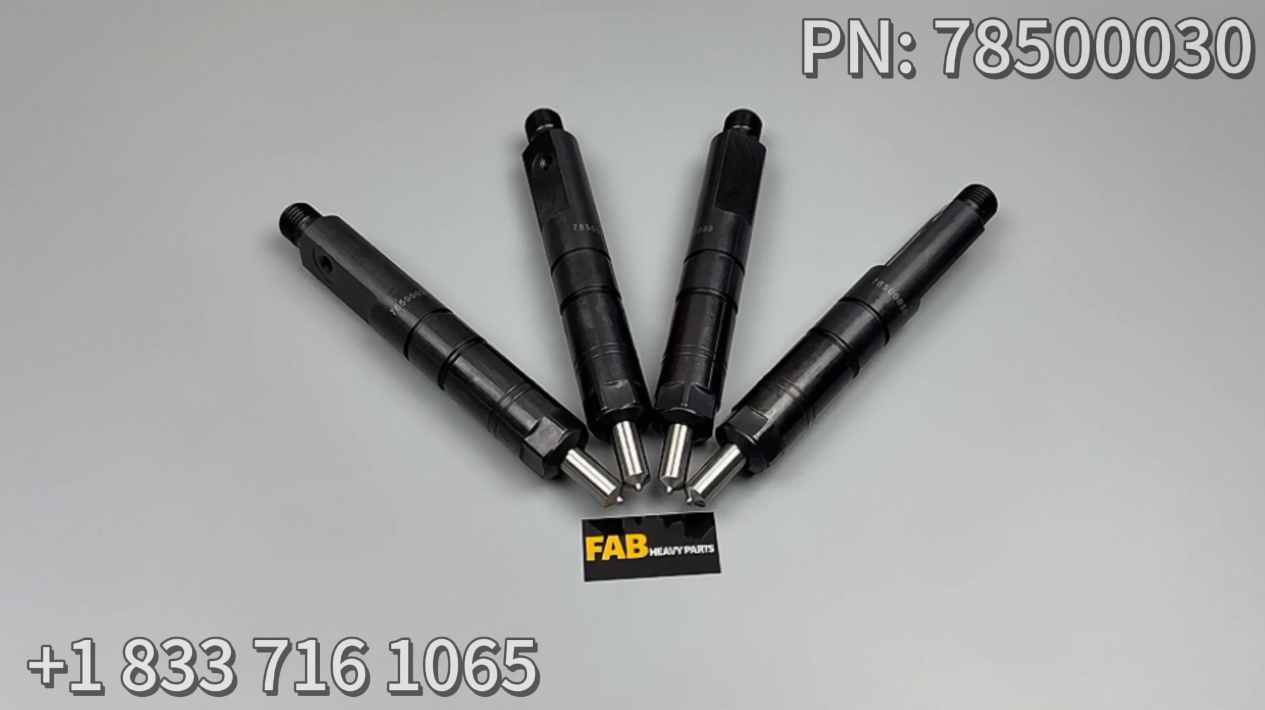 4X Fuel Injector 78500030 500307714 Fits for Case Tractor JX65 JX70 JX80U JX85 JX90U