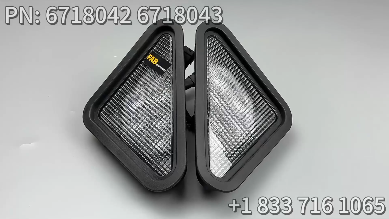 LED Headlight Kit 6718042 6718043 Aftermarket Replacement For Bobcat Skid Steer Loader 753 763 773 863 864 873 963 S100 S130 S150 S160 S175 S185 S205 S220 S250 S300 S330