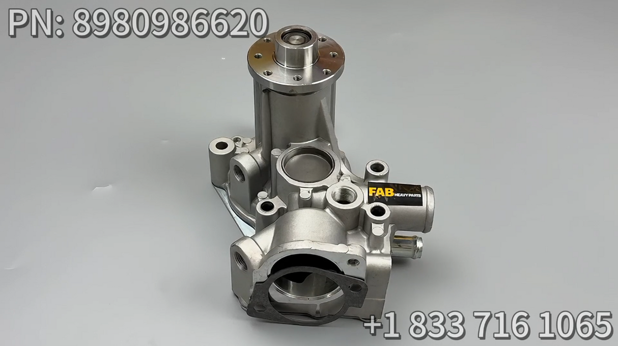 Water Pump 8-98098662-0 8980986620 for Isuzu 4LE2 Engine Hitachi Excavator ZX55UR 60UR