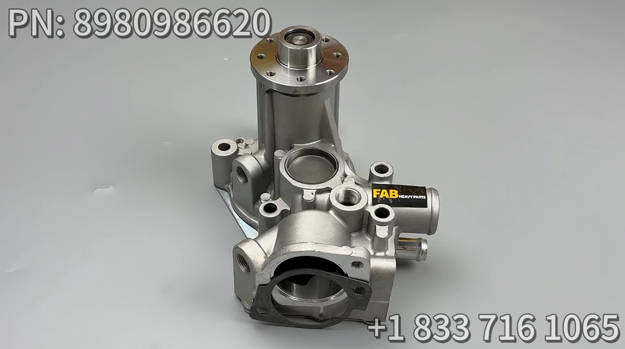 Water Pump 8-98098662-0 8980986620 for Isuzu 4LE2 Engine Hitachi Excavator ZX55UR 60UR
