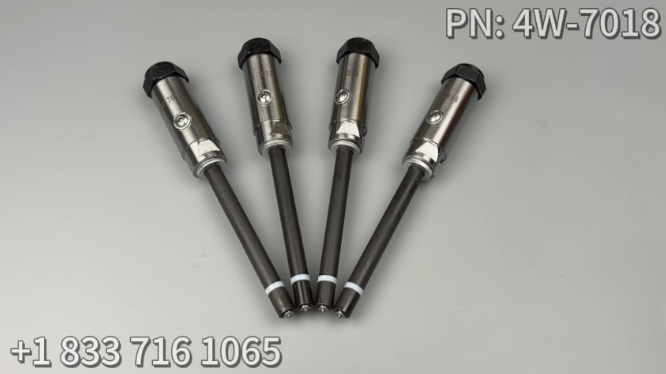 4 PCS Fuel Injector Pencil Nozzle 4W-7018 4W7018 Fits for Caterpillar CAT 3406B 3432 3408 3408B
