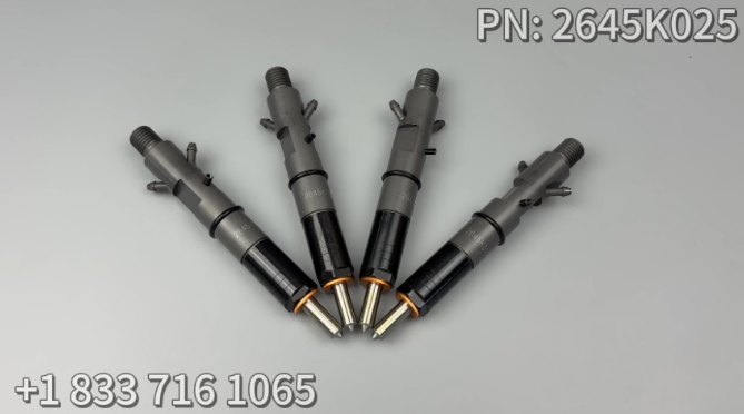 4PCS Fuel Injector 2645K025 LJBB04801A for Perkins Engine 1103 1104 1104D-44T 1104D-44TA