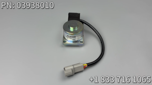 12V Stop Solenoid 03938010 01660911 for Hatz L M Engines 01660910