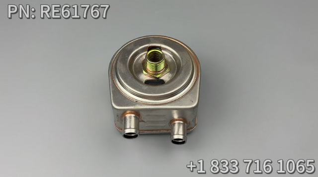 Oil Cooler RE61767 Fits for John Deere Engine 6059 5.9L 6.8L 3.9L 3029 4039 4239 Tractor 3110 3300 2355 2955