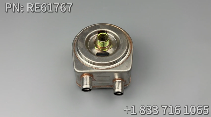 Oil Cooler RE506410 RE38077 Fits for John Deere Engine 3029 4039 Tractor 5045D 5045E 5055E 5060E 5065E 5075E 5303