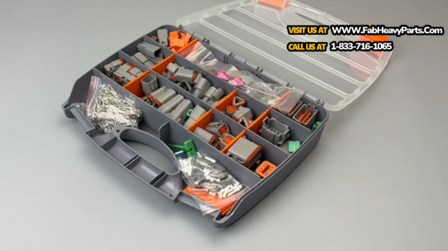 800 Piece Deutsch DT Connector Kit Stamped for 14 16 18 20 GA. WIRE