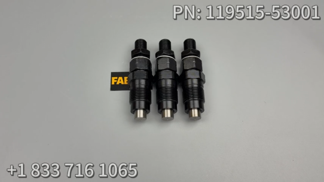 3Pcs Fuel Injector 119515-53001 for Yanmar 3TNV70 3TNV88 3YM30 Engine Fits for John Deere Tractor