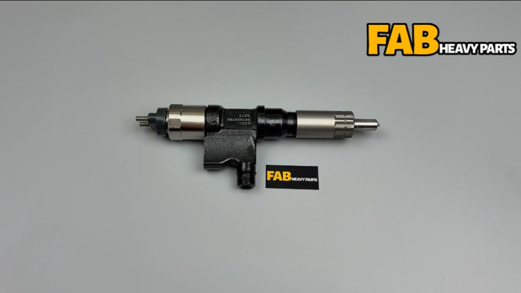 6 Pcs Fuel Injectors 095000-6384 Fits For Isuzu 7.8L 6HK1 Common Rail Injector 6384