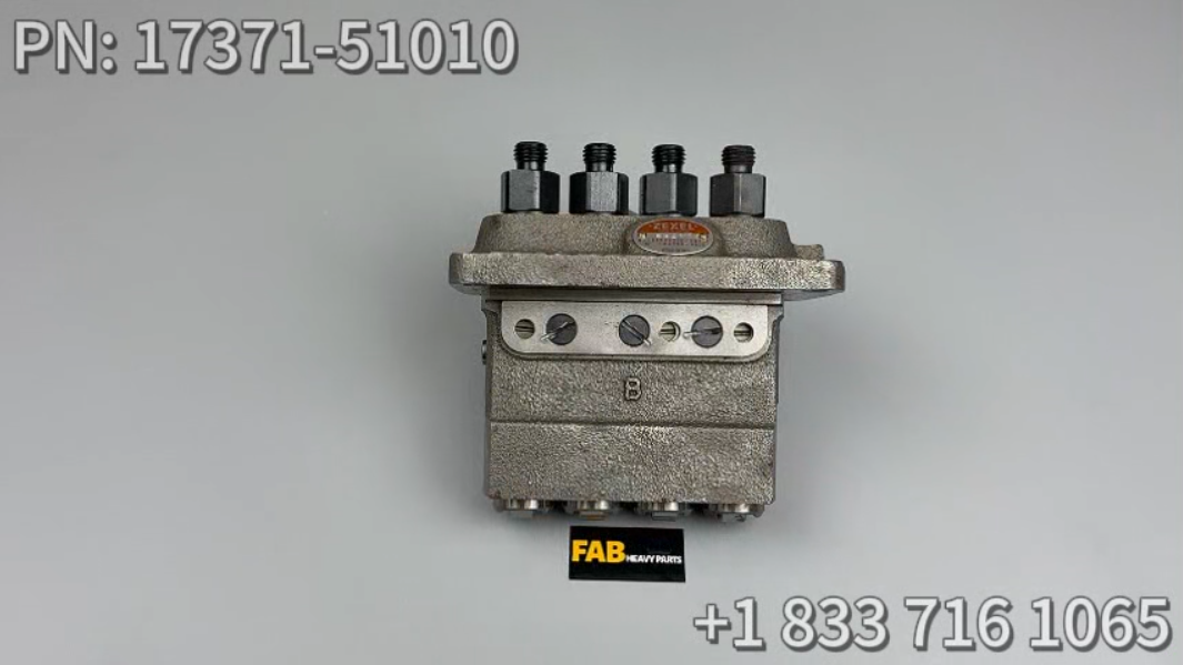 Fuel Injection Pump 17371-51010 for Kubota Engine V1902DI Tractor L2850DT L2850F L3250DT L3250F L3350DT L3450DT L3450F