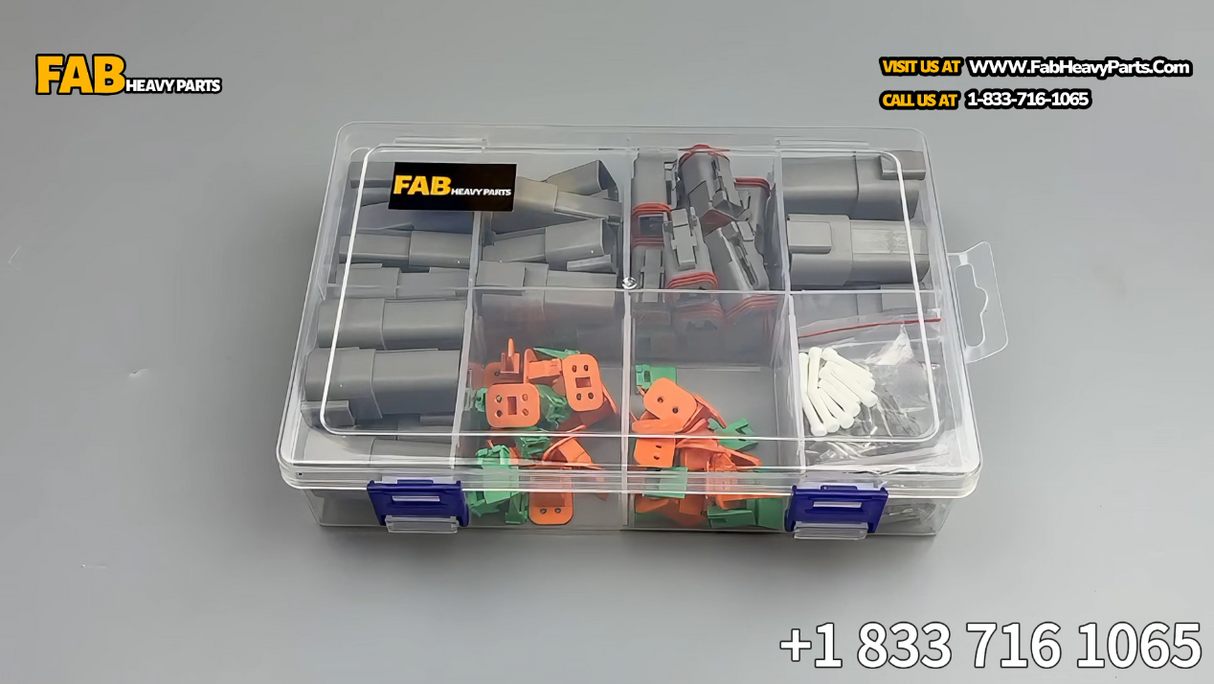 231 Piece Deutsch DT 2-Pin 4-Pin Connector Kit