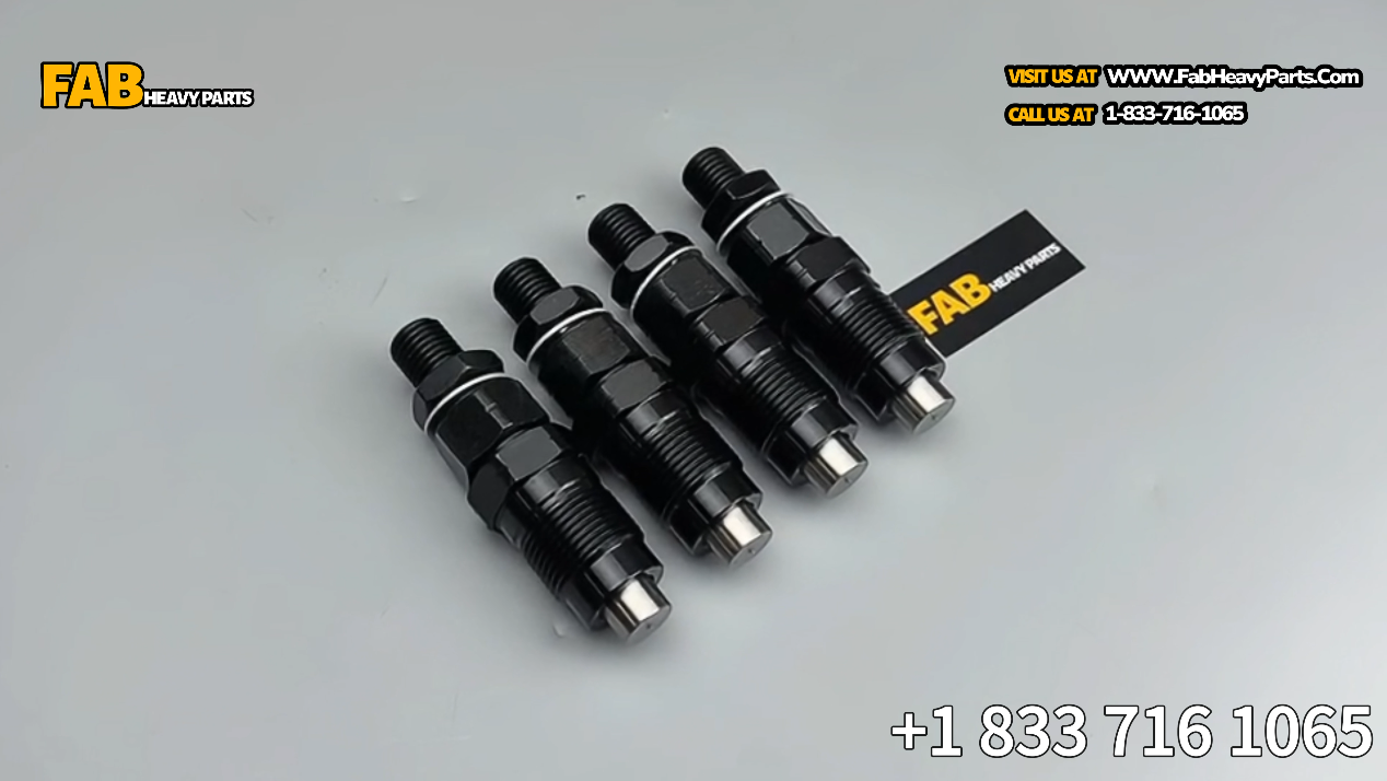 4Piece Fuel Injector 25-15191-00 Fits for Kubota V1505 Carrier CT4.91 Engine Supra Oasis Maxima