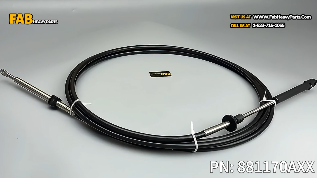2PCS 14FT Shift/ Throttle Cable 881170AXX Fits for Mercury Outboard Control box GEN I