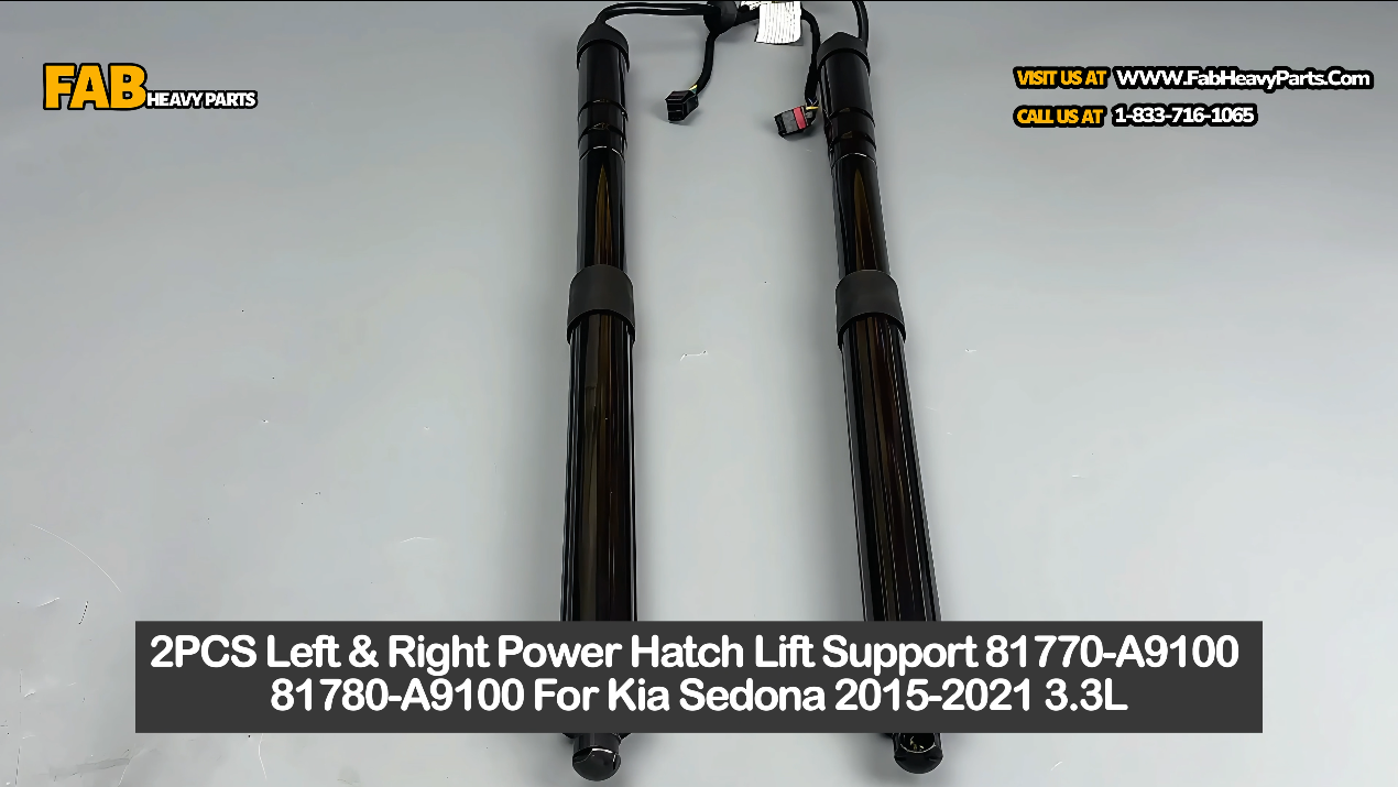 2PCS Left & Right Power Hatch Lift Support 81770-A9100 81780-A9100 For Kia Sedona 2015-2021 3.3L