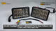 2X LED Headlight 9844417 86533428 Fits for New Holland L120 L125 L140 L150 L160 L170