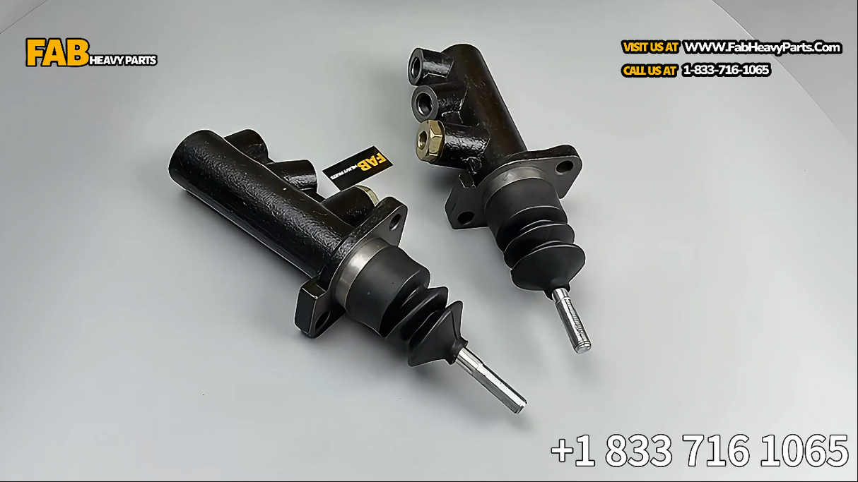 2 Pcs Master Brake Cylinder 182445A1 D143162 D141150 for CASE 580SL 580SL Series 2 580SM 580K 580L 580M