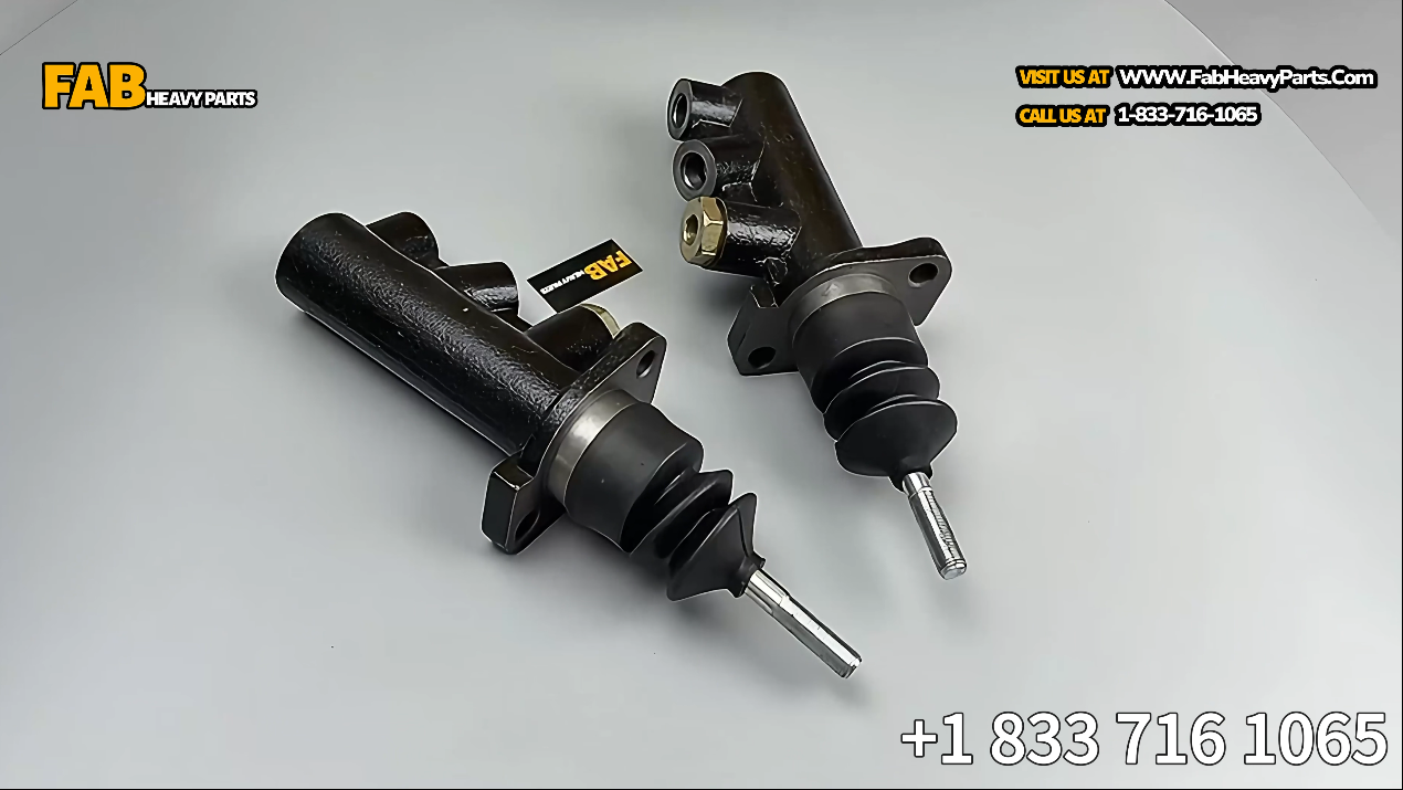 2 Pcs Master Brake Cylinder 182445A1 D143162 D141150 for CASE 580SL 580SL Series 2 580SM 580K 580L 580M