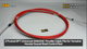 2 Pcs/set 9FT Universal 3300/33C Throttle Cable Fits for Yamaha/ Honda/ Suzuki Boat Control Red