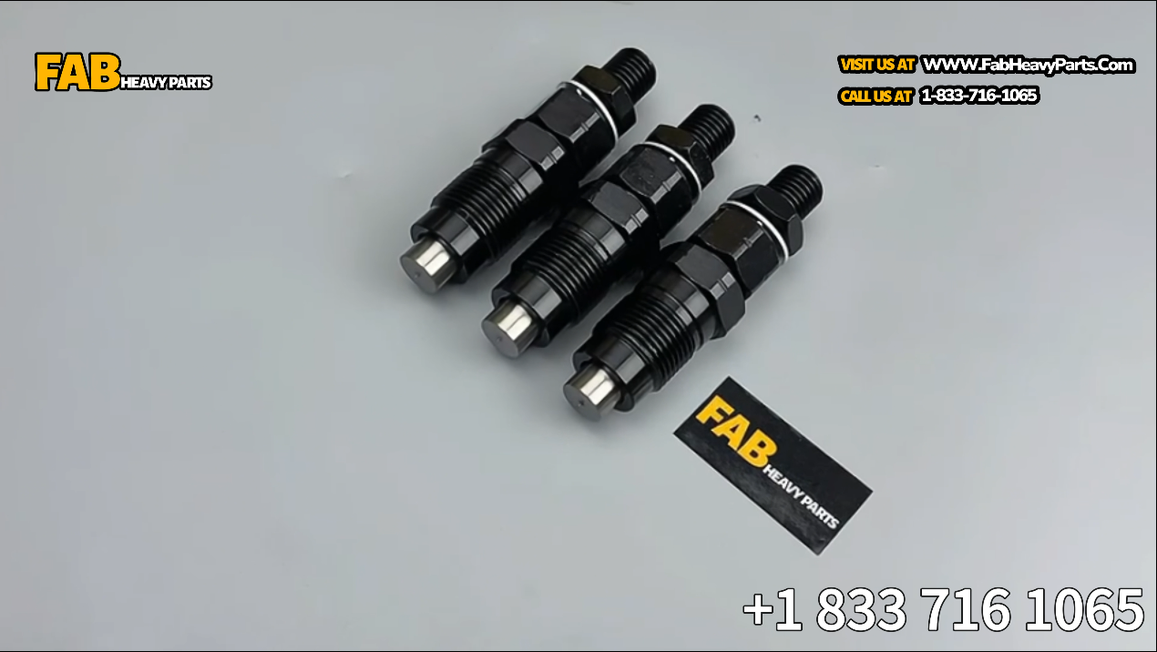 3Piece Fuel Injector 25-15191-00 Fits for Kubota D1105 Carrier CT3.69 Engine Supra Oasis Maxima