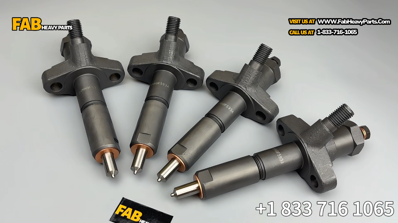 4Pcs Fuel Injector D4NN9F593A Fits for Ford 2600 3600 4100 4600 5600 6600 6700 7600