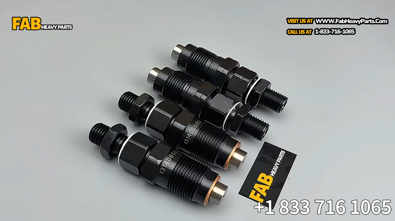4 PCS Fuel Injector 131406500 for Perkins Engine 403F-15 403A-15 403C-15 403D-15 404D-22 404A-22 404F-22T 404C-22