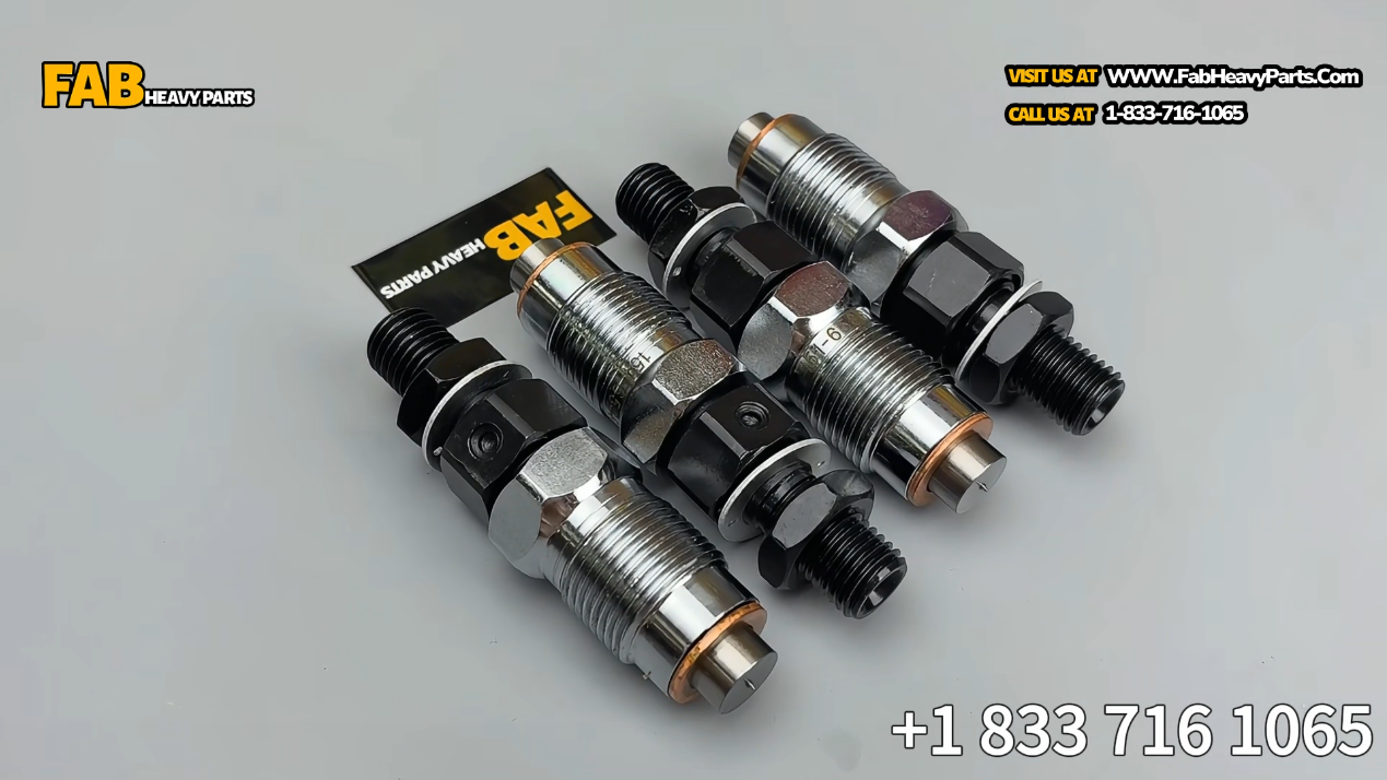 4 PCS Fuel Injector 151-6586 1516586 Fits for Caterpillar CAT Excavator 305.5 306 307B 307C 307D 308C 308D