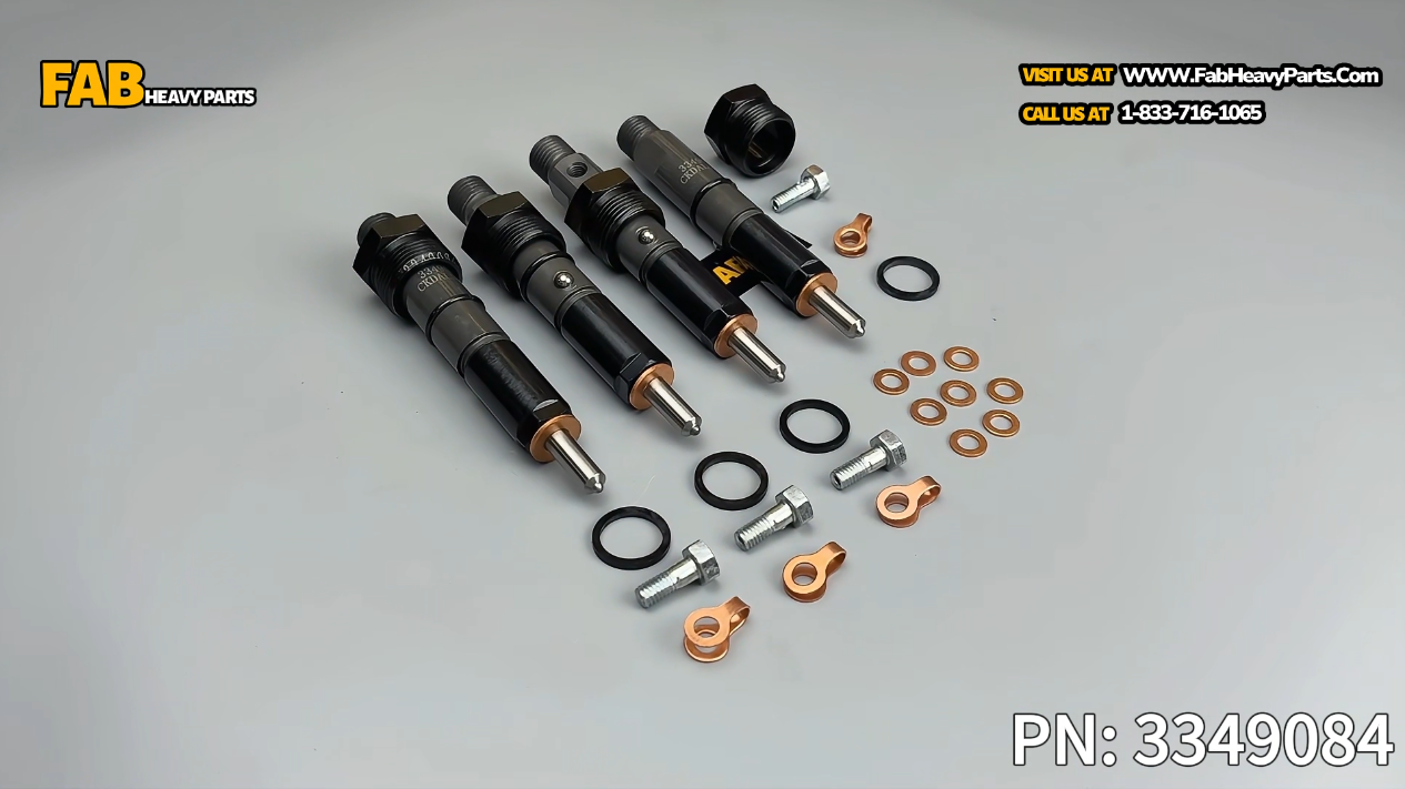 4 PCS Fuel Injector 3349084 Fits for Cummins Engine 4B3.9 4BTA3.9