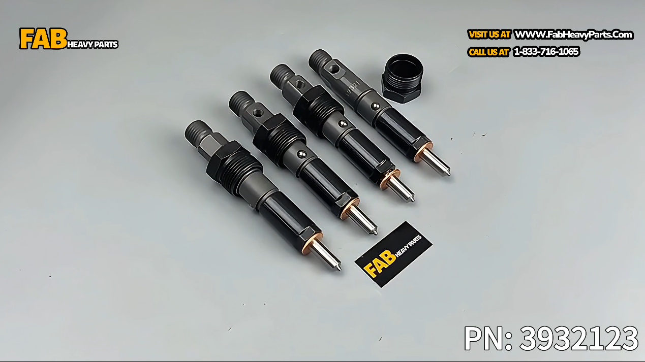 4 PCS Fuel Injector 3932123 3802905 Fits for Cummins 4BT 3.9L Diesel Engine Truck
