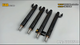 4 PCS Fuel injector 6673157 6666500 Aftermarket Replacement For Bobcat Skid Loader 863  Deutz Engine 1011