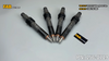 4 Piece Fuel Injector 156-1719 Fits for Caterpillar CAT Engine 3054 Loader 416C 426C 428C