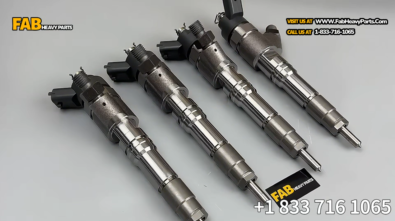 4 Piece Fuel Injector 23324681 Fits for Volvo Penta Engine D4-180 D4-210 D4-225 D4-260 D4-300 D6-310 D6-330 D6-370 D6-435