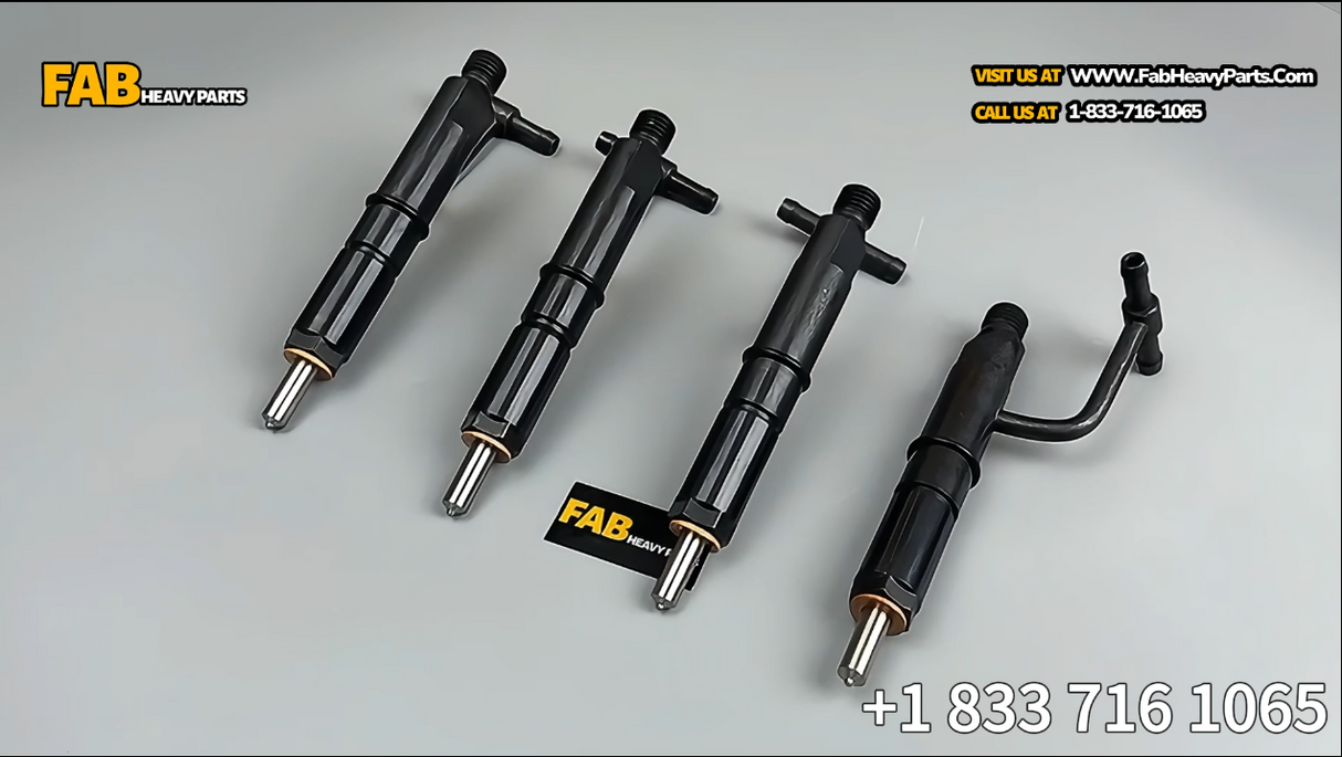 4 Piece Fuel Injector 8-97238978-0 Fits for Isuzu Engine 4JG1 4JG1T