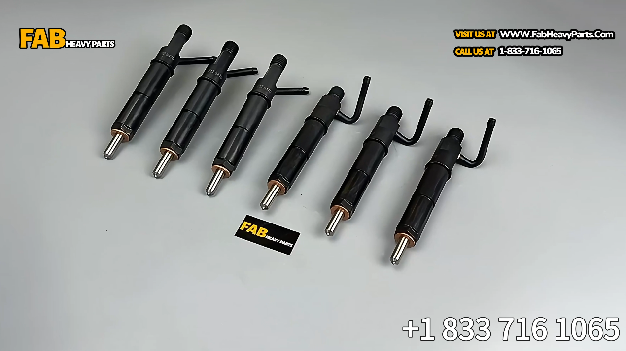 6 PCS Fuel Injector 212-8470 2128470 Fits for Caterpillar CAT 311C 312C 314C 318C 320C 320D 321C Excavator 3066 3064 Engine