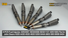 6 PCS Fuel Injector AR53091 SE500098 SE501107 AR51985 Fits for John Deere 4320 4430 4520 4620 5200 644A 6602 690 690B 6404